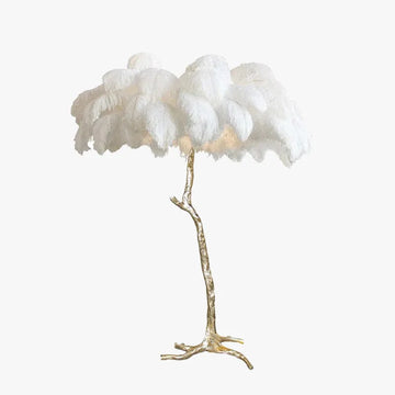 O’Moore Ostrich Feather Floor Lamp