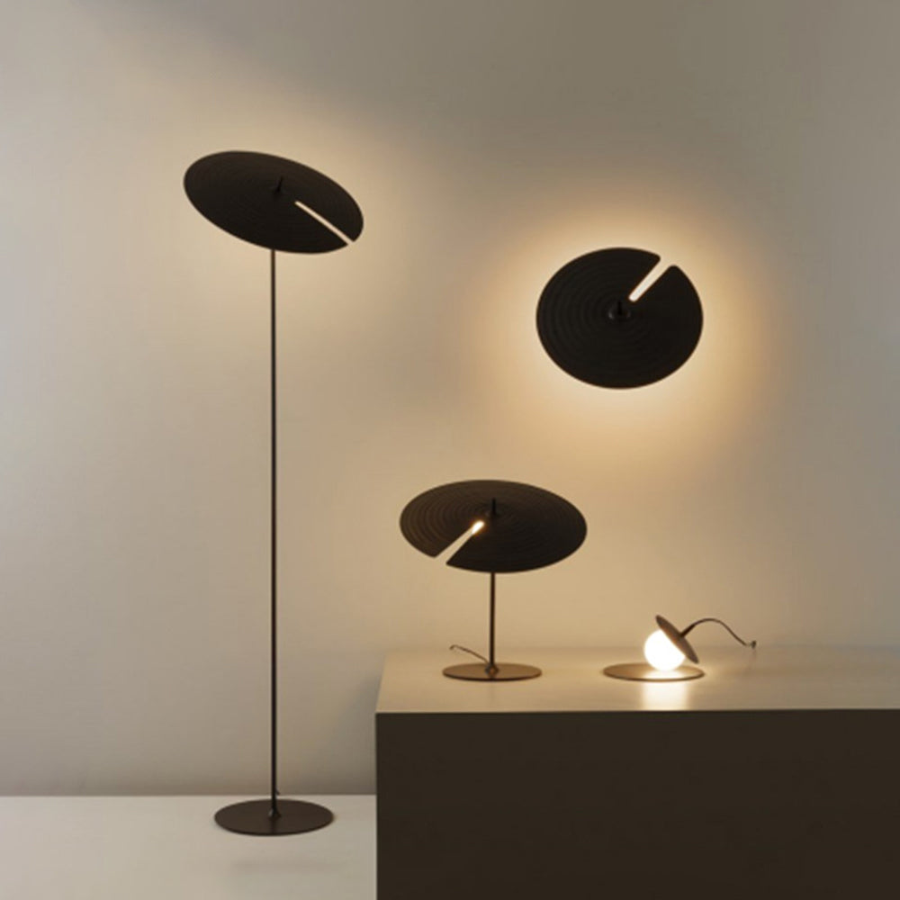 Carins Black Metal Floor Lamp