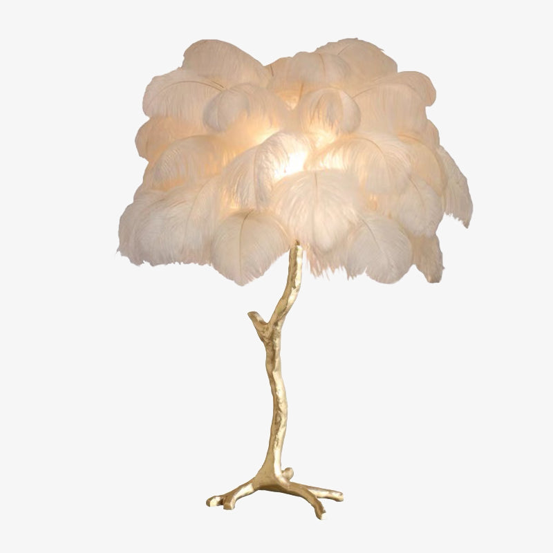 O’Moore Ostrich Feather Floor Lamp