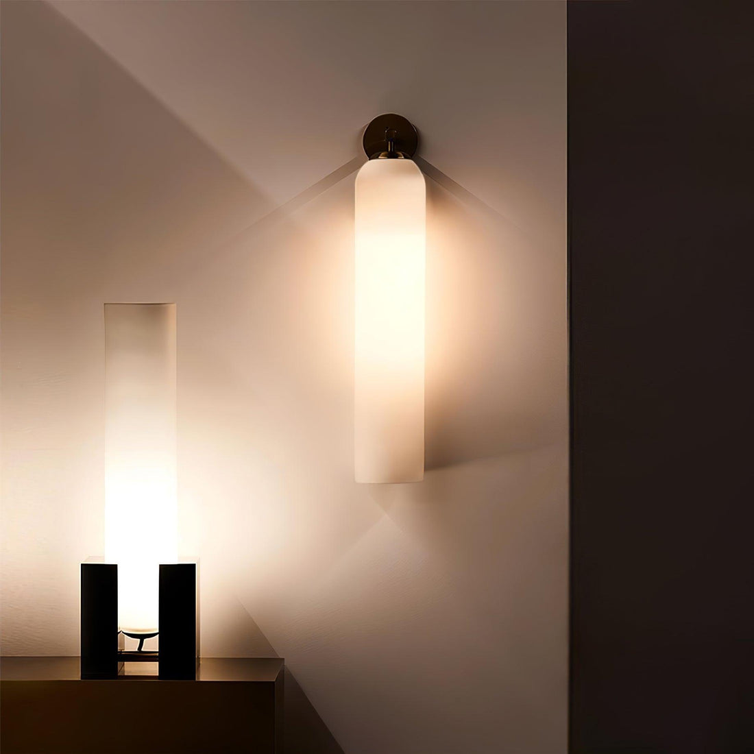 June Cylindrical Wall Light