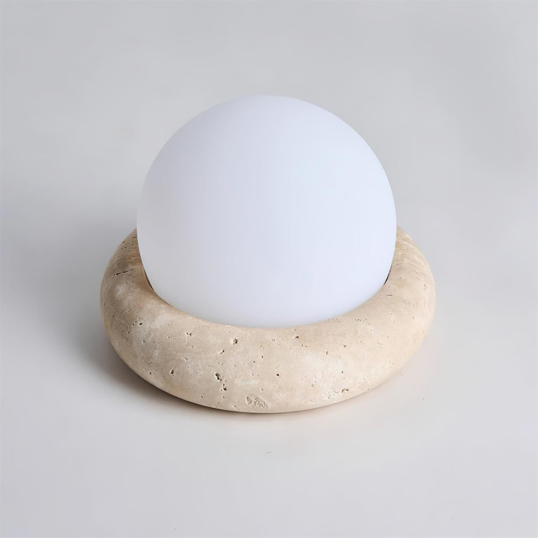 Riita Travertine Table Lamp