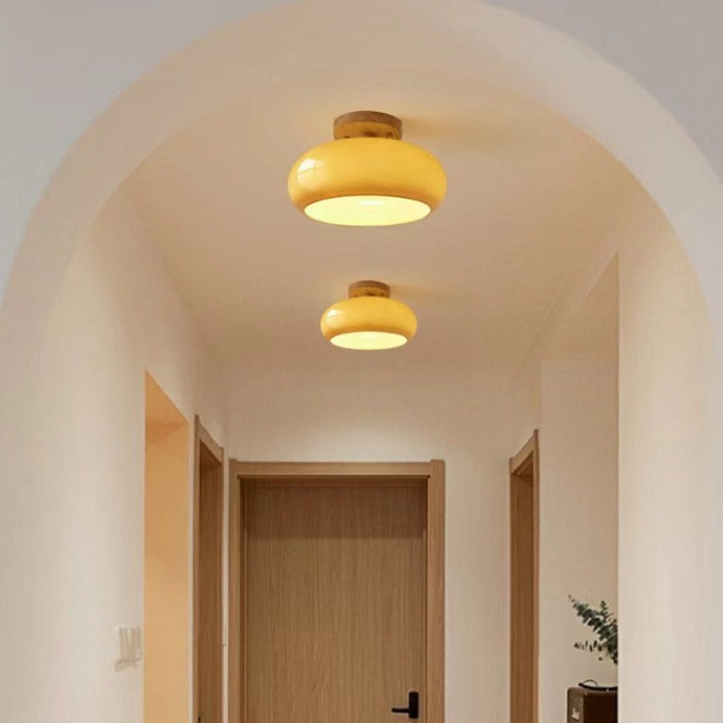Charlotte Wood Ceiling Light